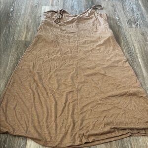 SHEIN Brown Maxi Dress